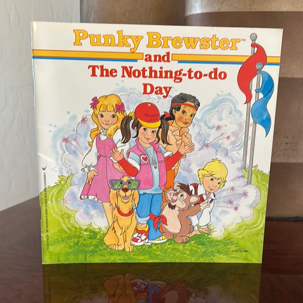 *VINTAGE* Punky Brewster and the Nothing-to-do Day Book by Ann Matthews
